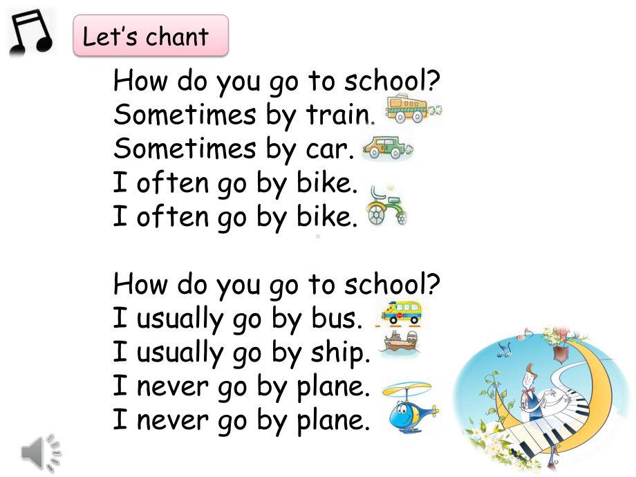 小学英语《How-do-you-go-to-school？》课件.ppt_第2页