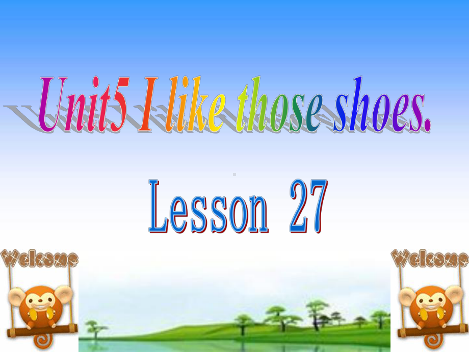 四年级上册英语课件Unit5-(Lesson27)-人教精通版-(共14张).ppt--（课件中不含音视频）_第1页