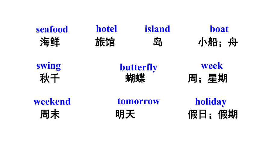 沪教牛津版五年级英语下册revision-2课件.ppt_第3页