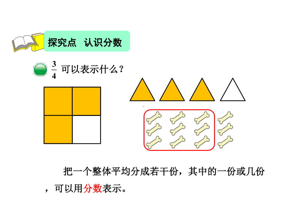 北师大版五年级数学上册第五单元《分数的再认识(一)-分数的意义》课件.ppt_第3页