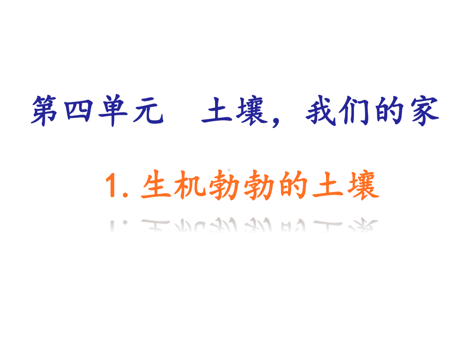 新大象版科学三年级下册41《生机勃勃的土壤》课件.pptx_第1页