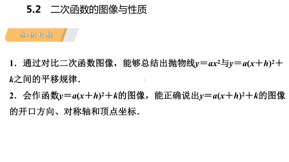 学九年级数学下册第5章二次函数52二次函数的图像和性质523二次函数y=ax2+bx+c的图像课件.ppt_第3页