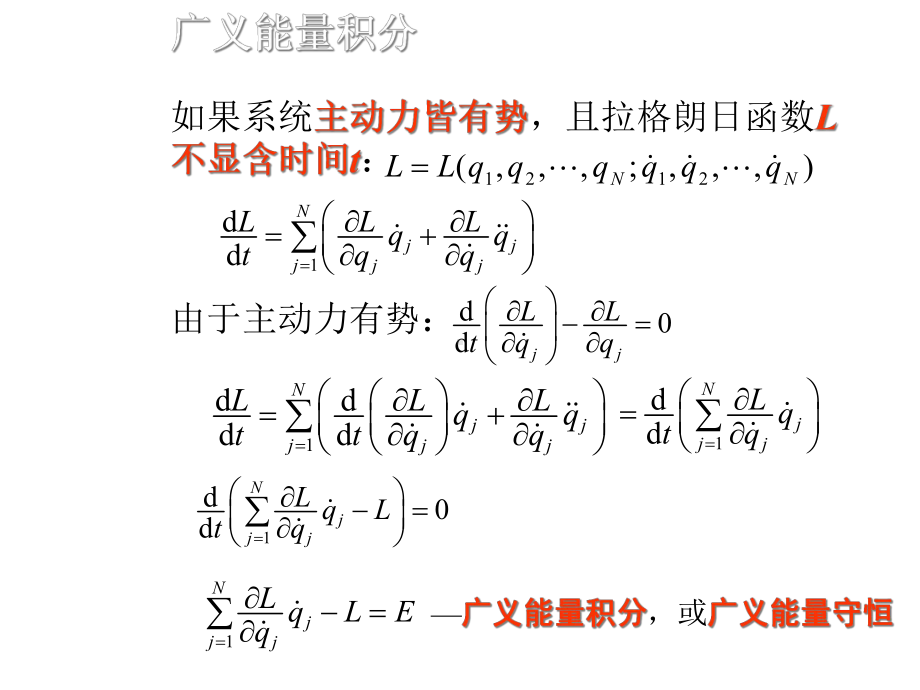 拉格朗日方程的第一积分课件.ppt_第3页