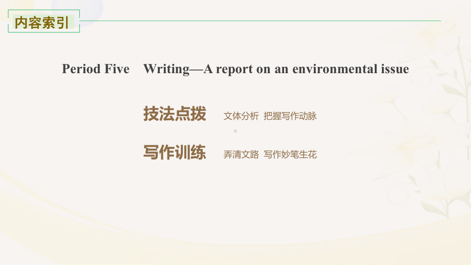 Unit 3 Writing—A report on an environmental issue(ppt课件)-2022新人教版（2019）《高中英语》选择性必修第三册.pptx_第2页