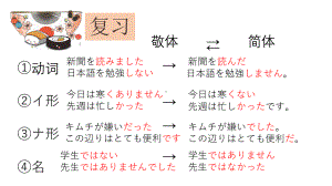 高中日语（华东理工版新编日语教程1）第十六课クリスマスパーティー .pptx