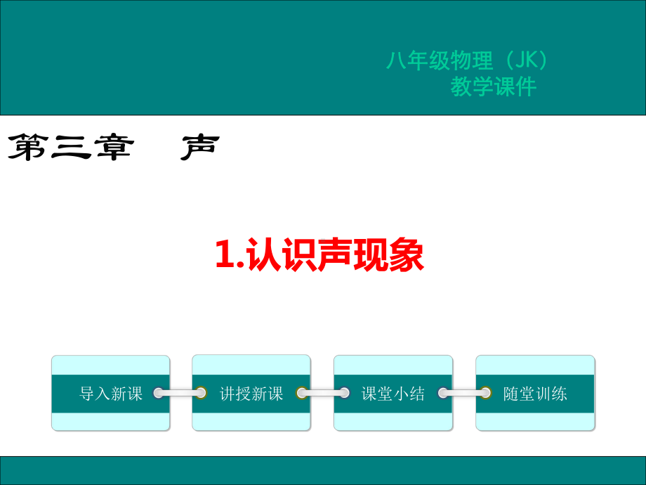教科版八年级物理上册第三章-声-课件.pptx_第1页