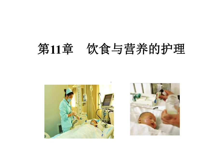 护理学基础课件-第11章-饮食与营养的护理.ppt_第1页