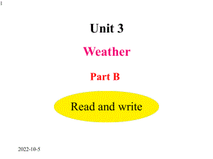 小学英语PEP四年级下册课件-U3-B-Read-and-write.pptx