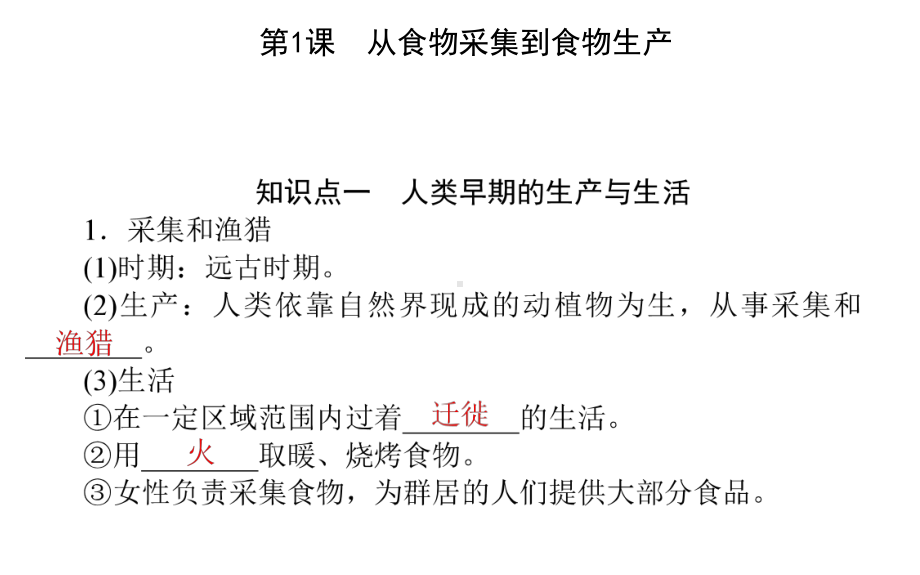 新教材高中历史选择性必修2-第一单元-食物生产与社会生活-教学课件-第1、2、3课及单元总结.ppt_第2页