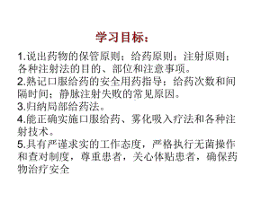 基础护理学课件-12第十二章-药物疗法.ppt