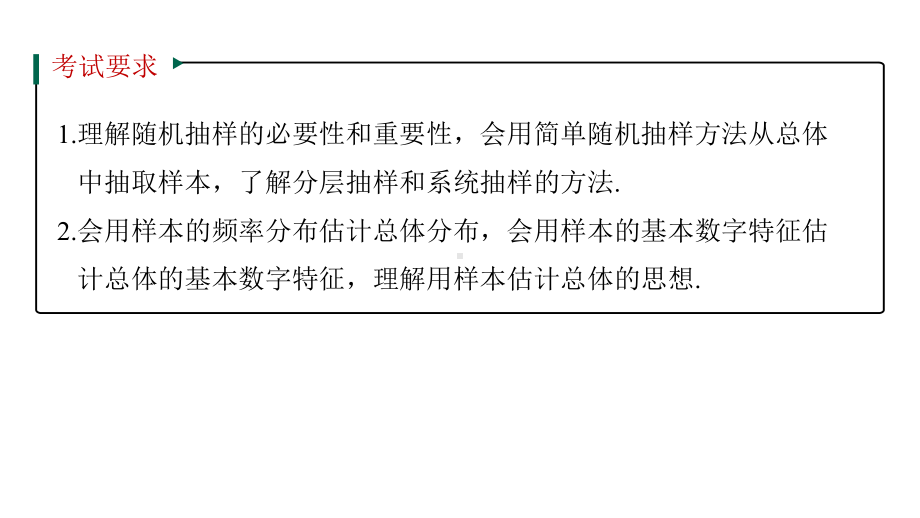 新高考数学复习考点知识讲义课件70--随机抽样、用样本估计总体.pptx_第2页