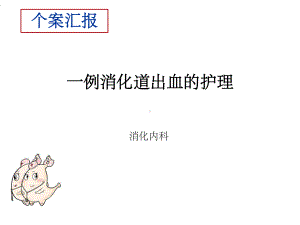 消化道出血个案课件.ppt