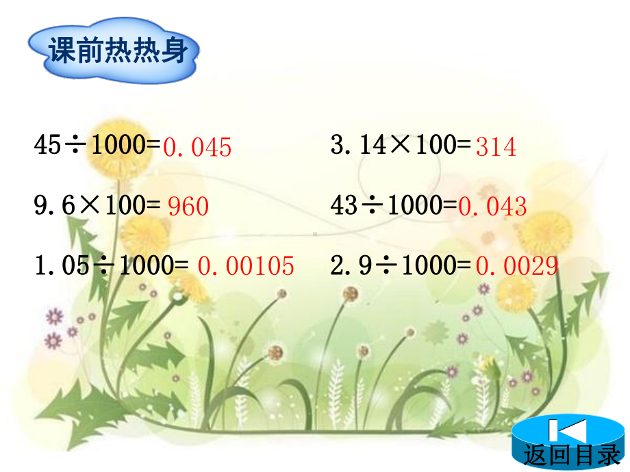 新人教版四年级下册数学第4单元第4节-小数与单位换算课件.ppt_第2页