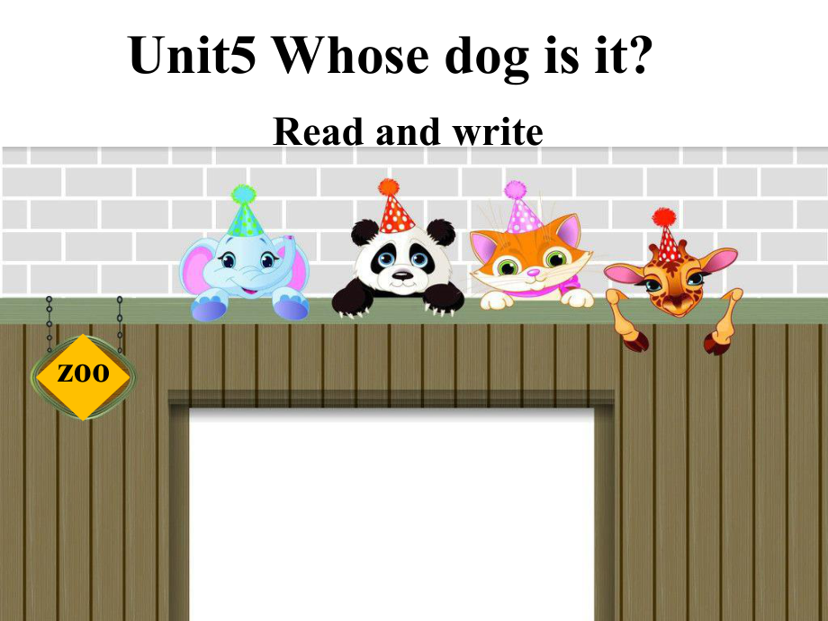 新版PEP小学英语五年级下册《Unit-5-Whose-dog-is-it》课件.ppt--（课件中不含音视频）_第1页