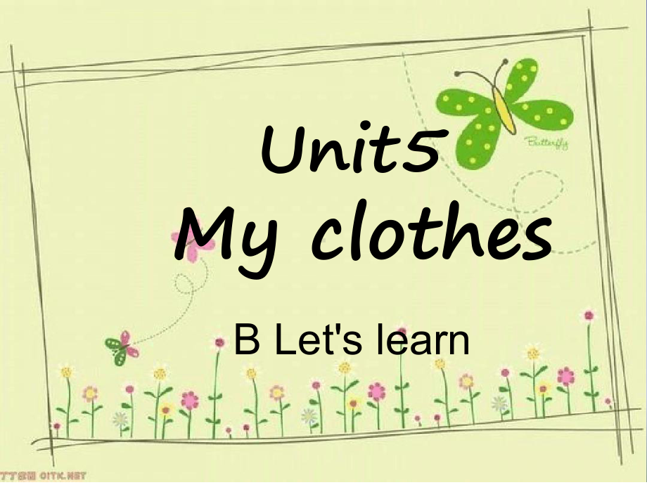 新版pep小学英语四年级下册unit5myclothes课件.ppt--（课件中不含音视频）_第1页