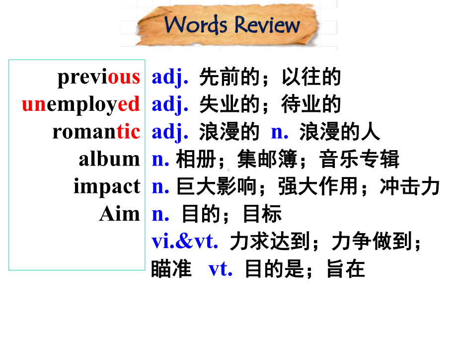 必修二Unit-5-period-3-语法过去分词做表语和状语新人教高中英语课件.ppt--（课件中不含音视频）_第3页