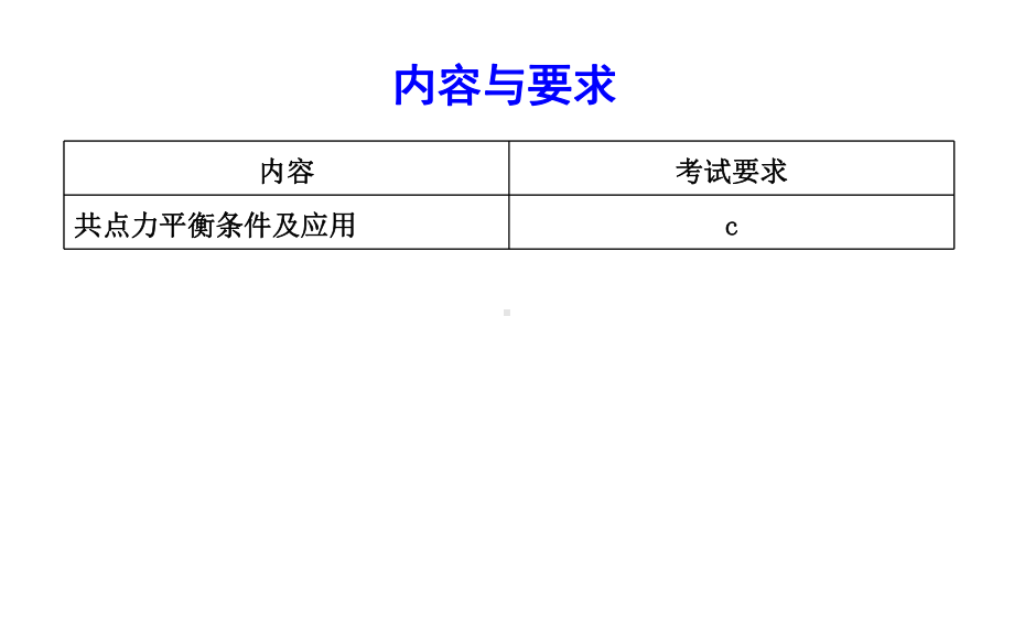 浙江省高中物理学业水平复习：第二章-课时3-受力分析与共点力的平衡-课件.ppt_第2页