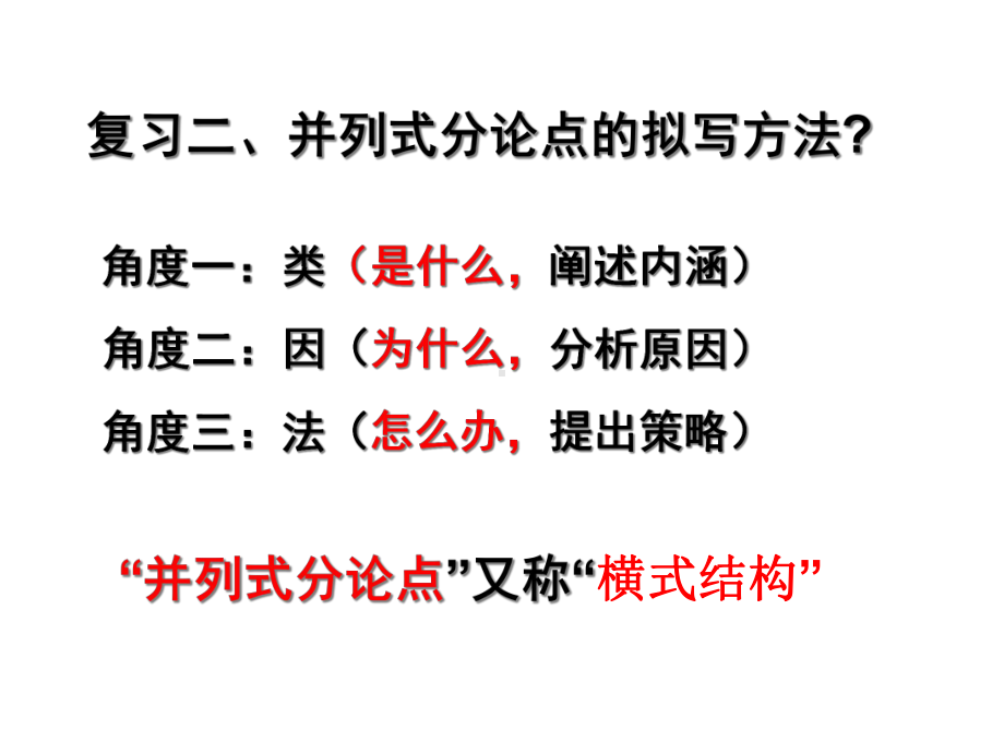 拟写分论点的角度、(递进式、辩证式分论点)公开课课件.ppt_第3页