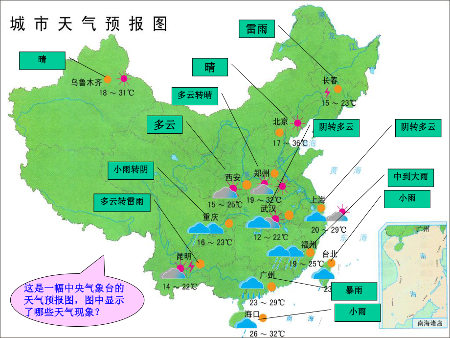 教科版小学科学新三年级上册科学31我们关心天气-课件-.ppt_第3页