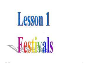 北师大高一必修一英语lesson1-festivals(共-50张-)课件.ppt--（课件中不含音视频）