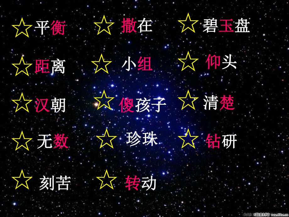 数星星的孩子优质公开课-人教二下课件.ppt_第3页