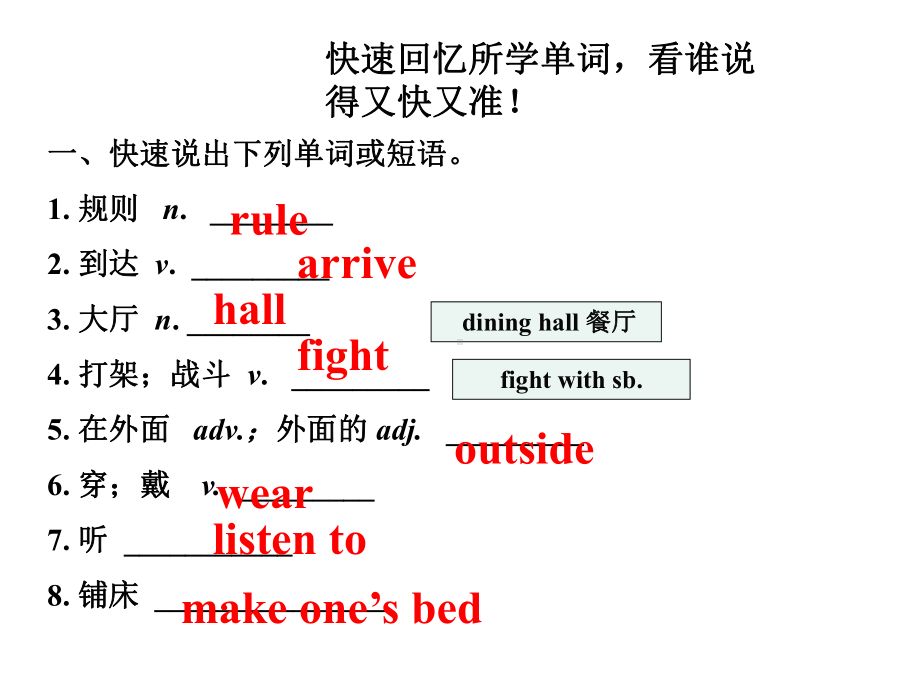 新人教版英语七年级下册unit4-总复习课件18张.ppt_第2页