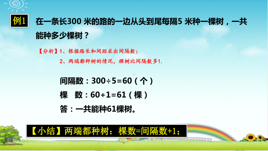 小学数学五年级-植树问题-+作业+答案课件.pptx_第2页