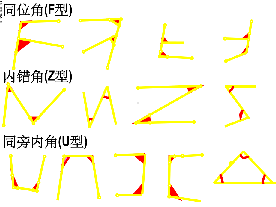 同位角内错角同旁内角练习课课件.ppt_第3页