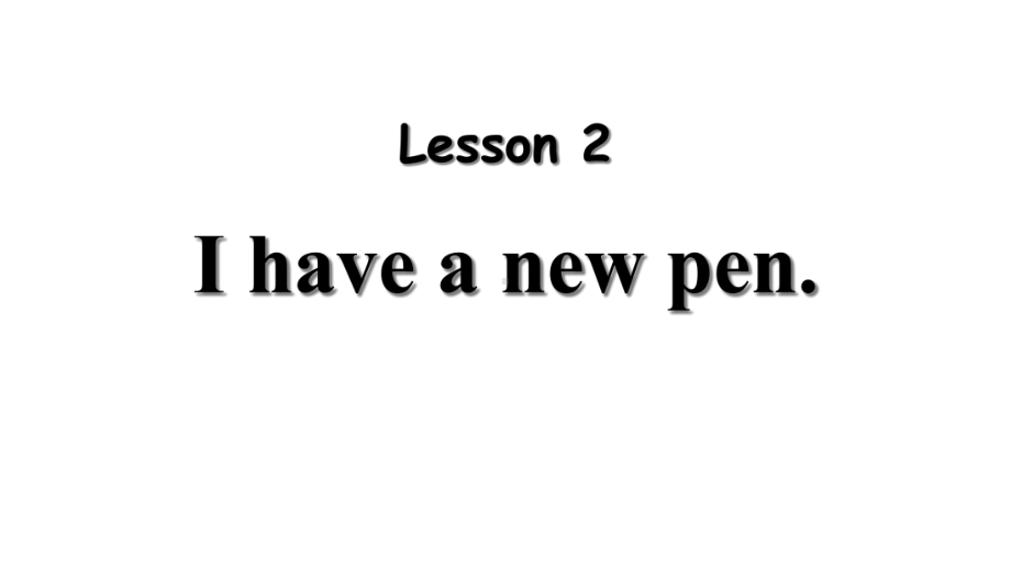 小学三年级英语上册《I-have-a-new-pen》Classroom-教学课件-.ppt_第1页