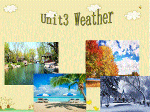 新PEP小学英语四年级下册《Unit-3-Weather》课件.ppt--（课件中不含音视频）