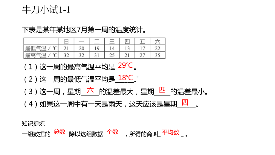 四年级下学期数学-平均数问题-完整版课件+作业-带答案.pptx_第2页