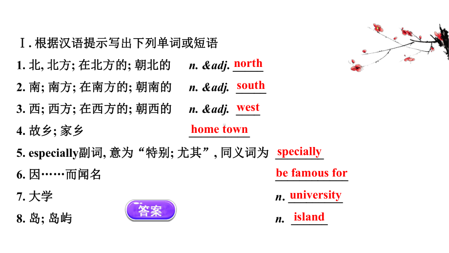 外研版八年级上册英语课件Module-2-My-home-town-and-my-country-Unit-2.ppt--（课件中不含音视频）--（课件中不含音视频）_第2页