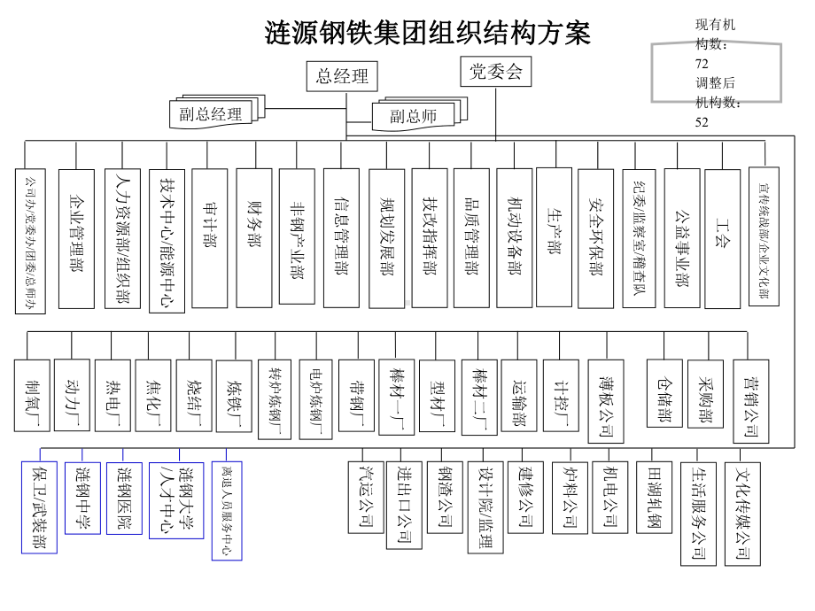 涟源钢铁集团组织结构方案.ppt_第1页