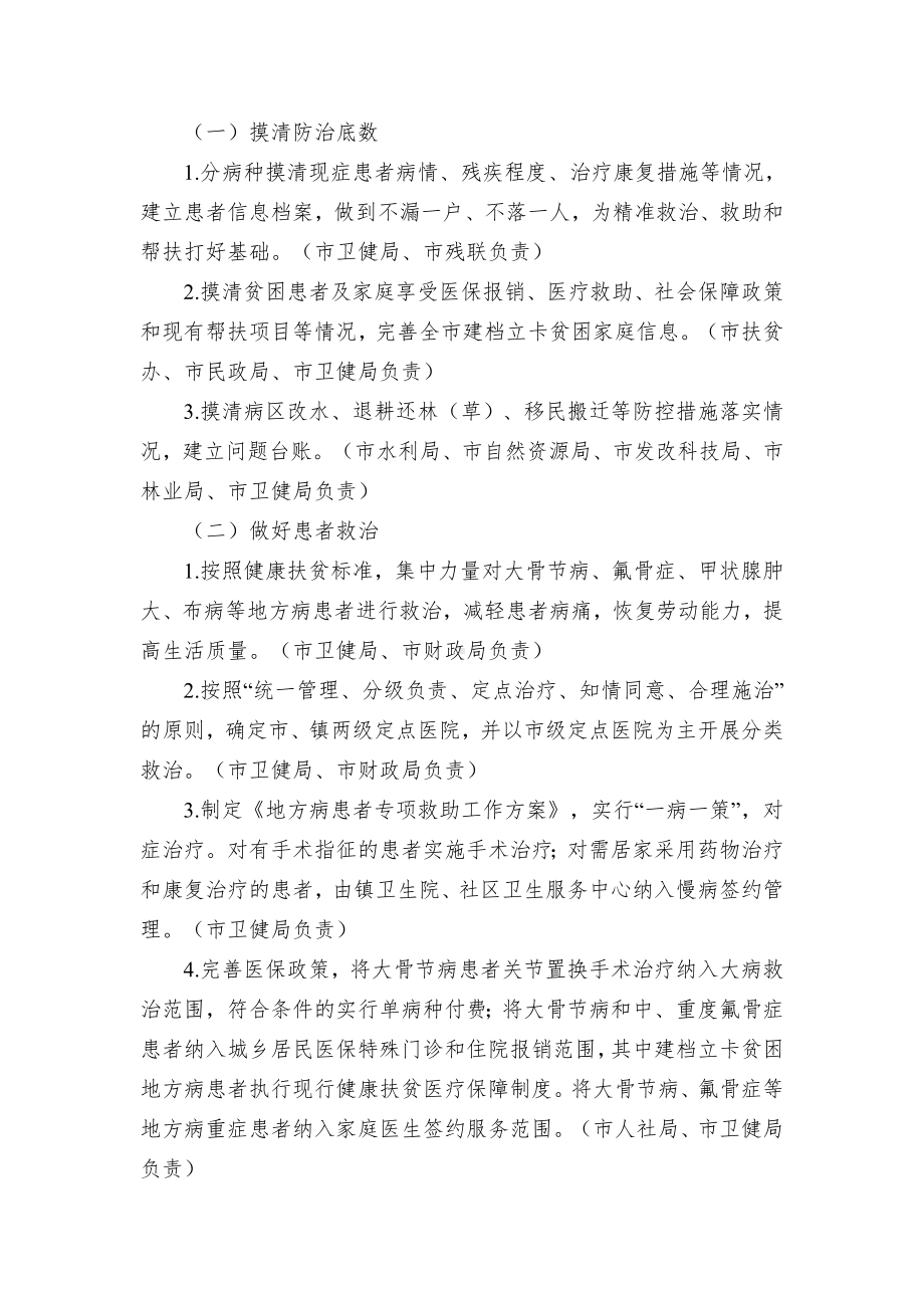 大骨节病等地方病防治专项行动方案（示范文本）.docx_第3页