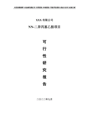 NN-二异丙基乙胺项目可行性研究报告建议书.doc