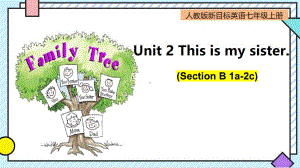 Unit 2 Section B 1a-2c （ppt课件） -2022新人教新目标版七年级上册《英语》.pptx