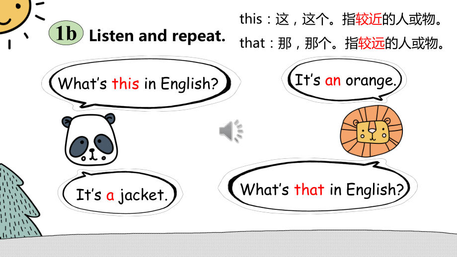 Starter Unit 2 What's this in English-（ppt课件）-2022新人教新目标版七年级上册《英语》.pptx_第3页