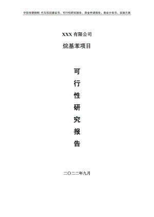 烷基苯建设项目可行性研究报告建议书.doc