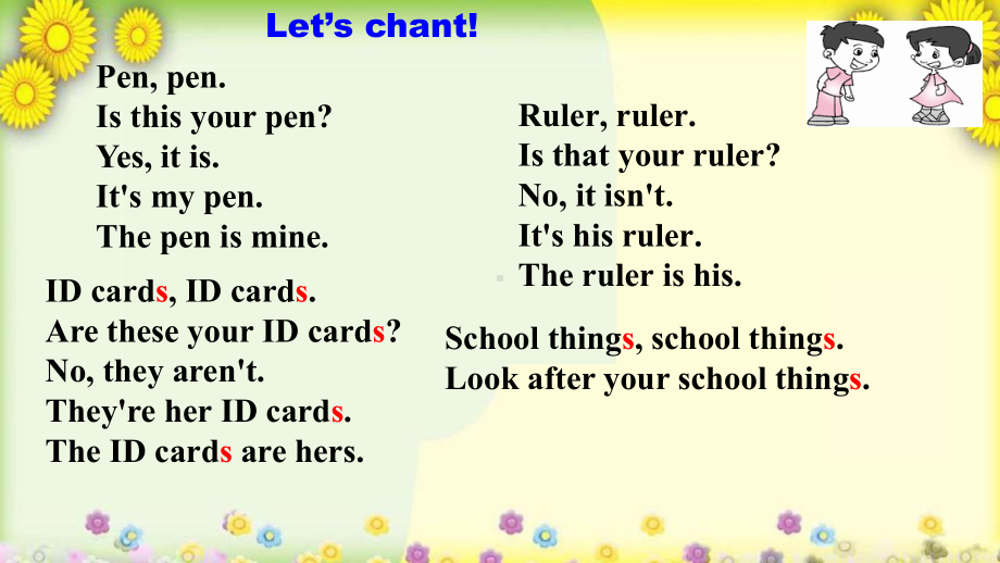 Unit 3 SectionB3a-self check （ppt课件）-2022新人教新目标版七年级上册《英语》.pptx_第3页