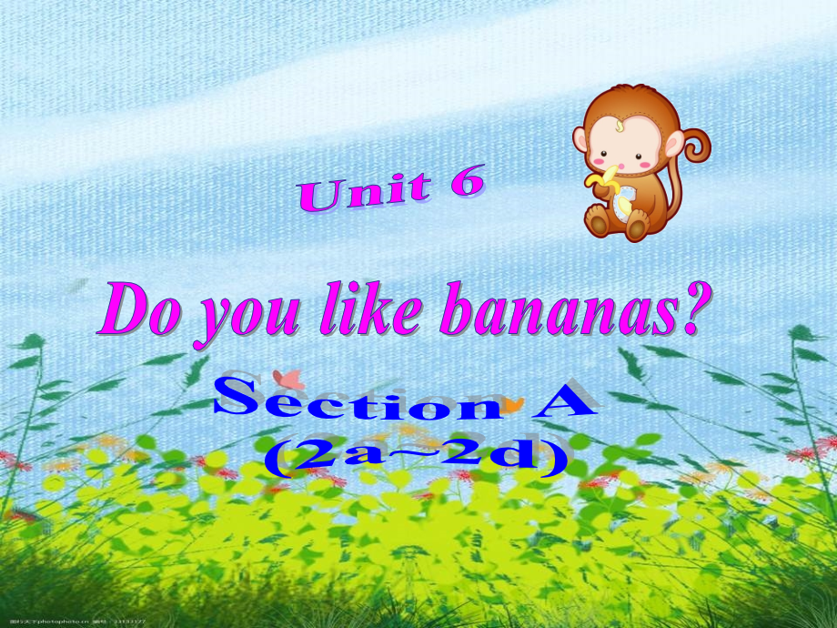 Unit6Do you like bananasSectionA（2a-2d）（ppt课件+音频）-2022新人教新目标版七年级上册《英语》.rar