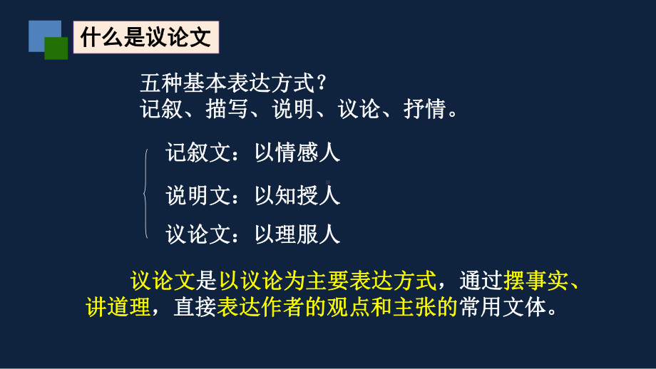 中考语文专题复习课件：议论文的基本知识(共20张).pptx_第2页