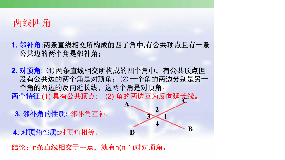 人教版初中数学《相交线》课件1.ppt_第2页