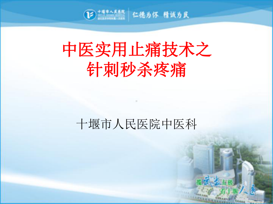 中医实用止痛技术之针刺秒杀疼痛课件.ppt_第1页