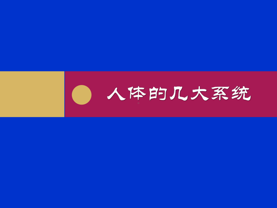 人教版初中生物总复习：人体系统-课件.pptx_第1页