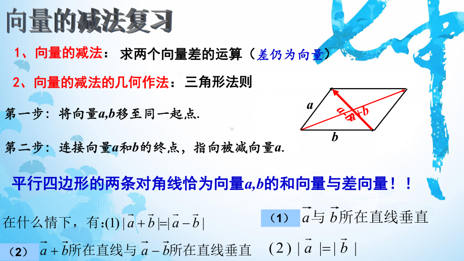 人教A版高中数学必修4平面向量的数乘运算课件.pptx_第1页