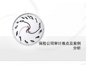 保险公司审计难点及案例分析课件.ppt