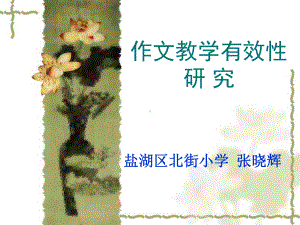 作文教学有效性研课件.ppt