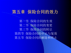 保险合同的效力课件.ppt