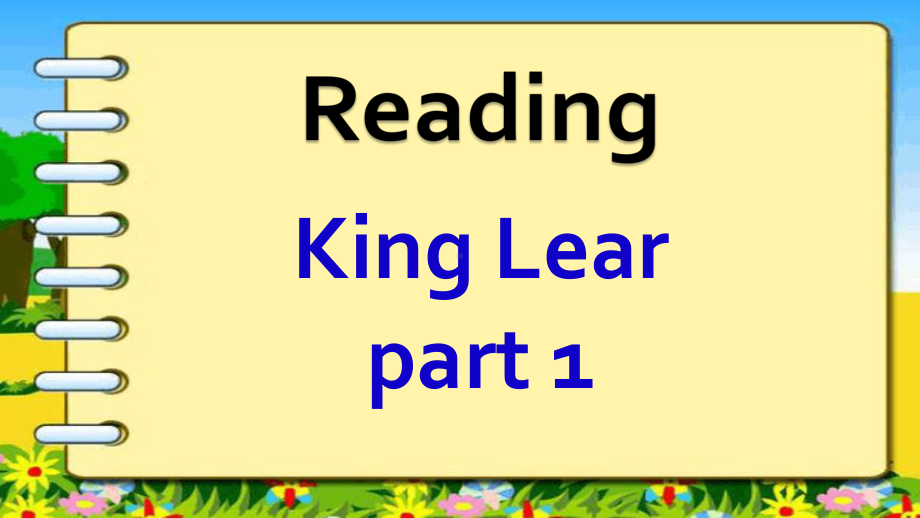 人教版高中英语选修UnitKingLearReading课件.pptx--（课件中不含音视频）_第3页