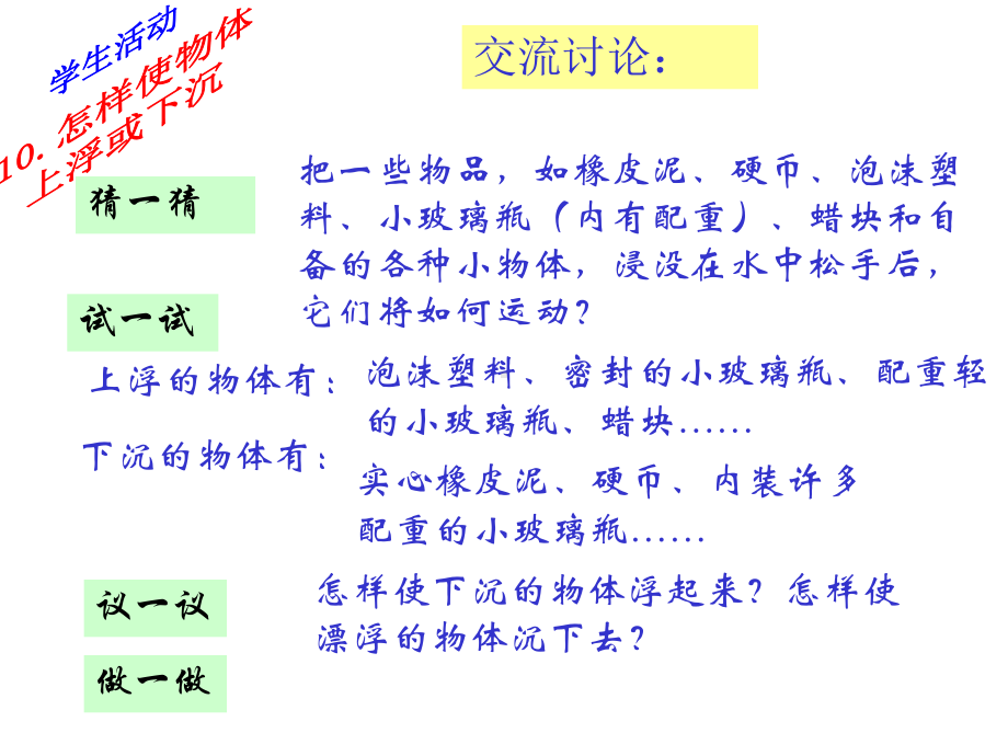 初中物理-物体的浮与沉11课件.ppt_第2页